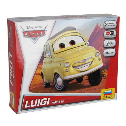 Cars Movie Luigi Vehicle Snap Fit Model Kit